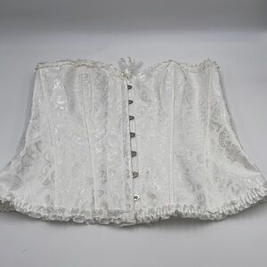 5XL White Corset *New without tags *